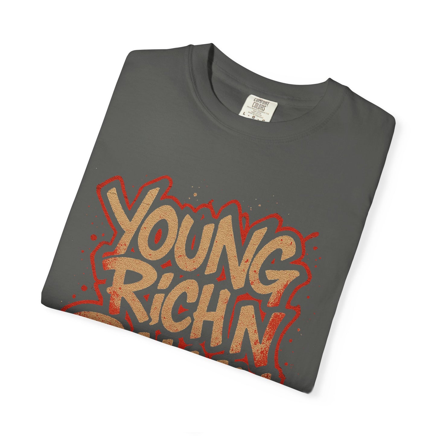 Young Richn Ballin graffiti T-shirt | Streetwear hip hop slogan tee