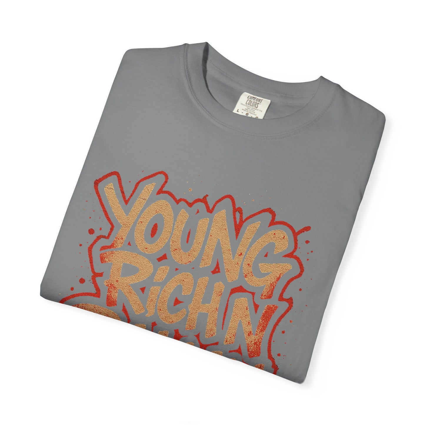 Young Richn Ballin graffiti T-shirt | Streetwear hip hop slogan tee