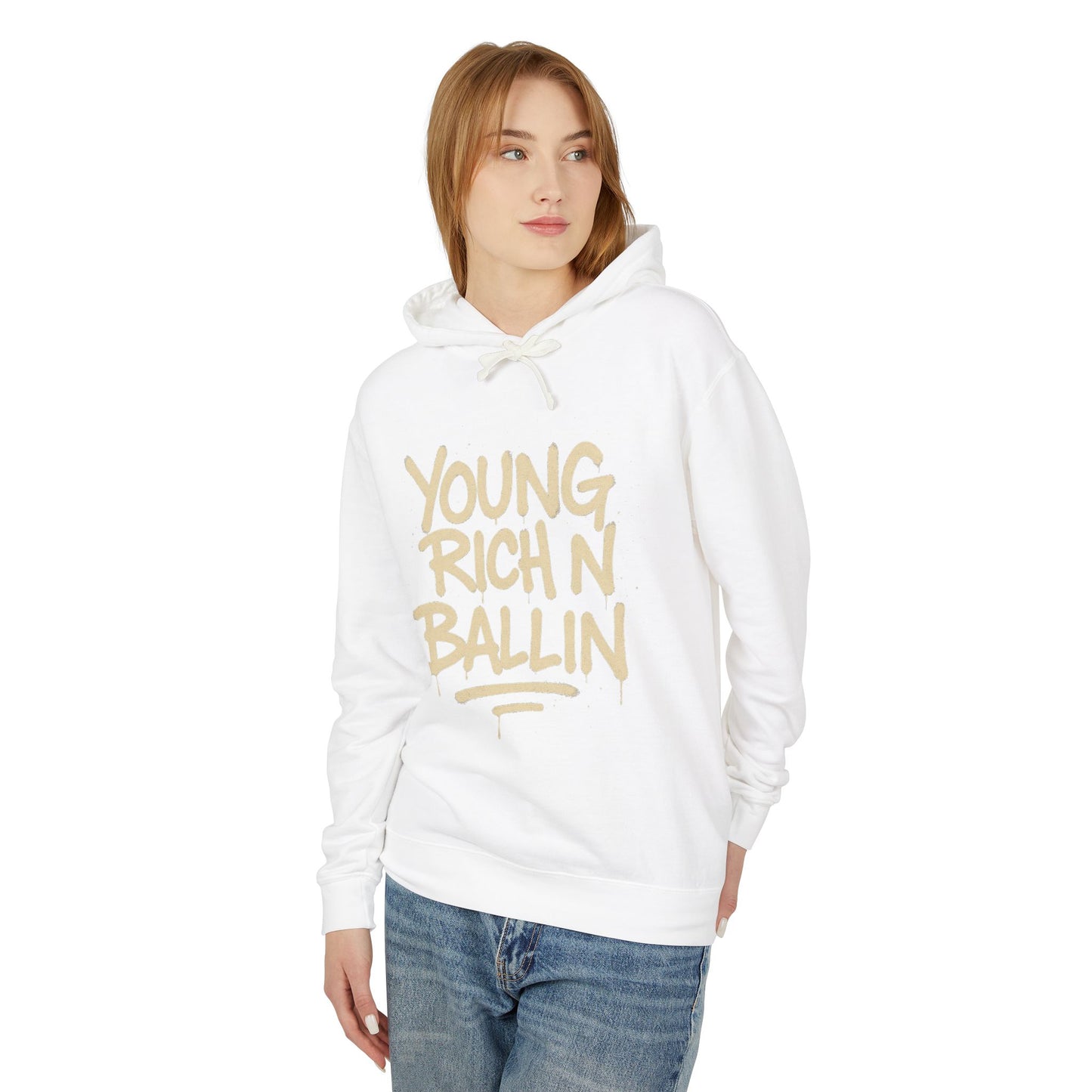 Young Rich N Ballin Hoodie | Streetwear Script Graphic